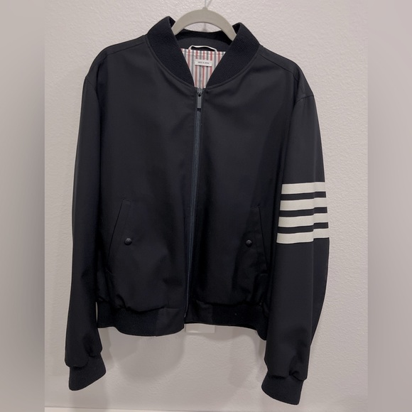 Thom Brown Blouson Wool Bomber Jacket